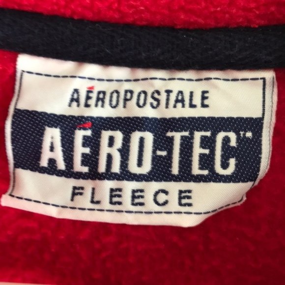 AEROPOSTALE Unisex Pullover AERO-TECH Fleece Jacket - Picture 3 of 3